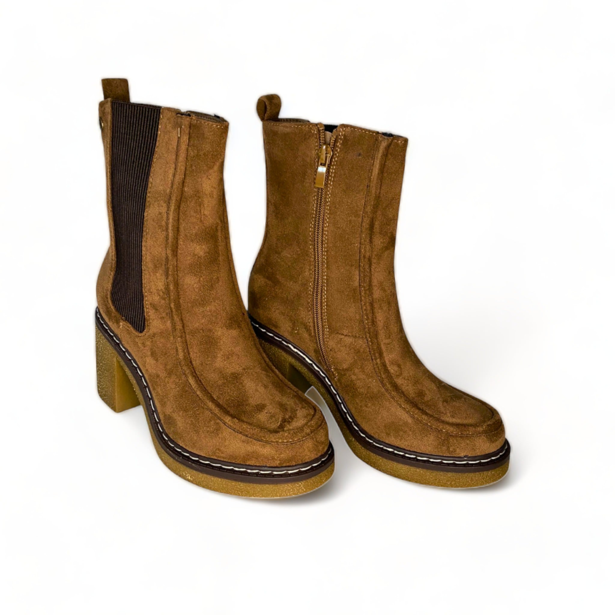 Bota Chelsea Marron|NadaBasico Calzados