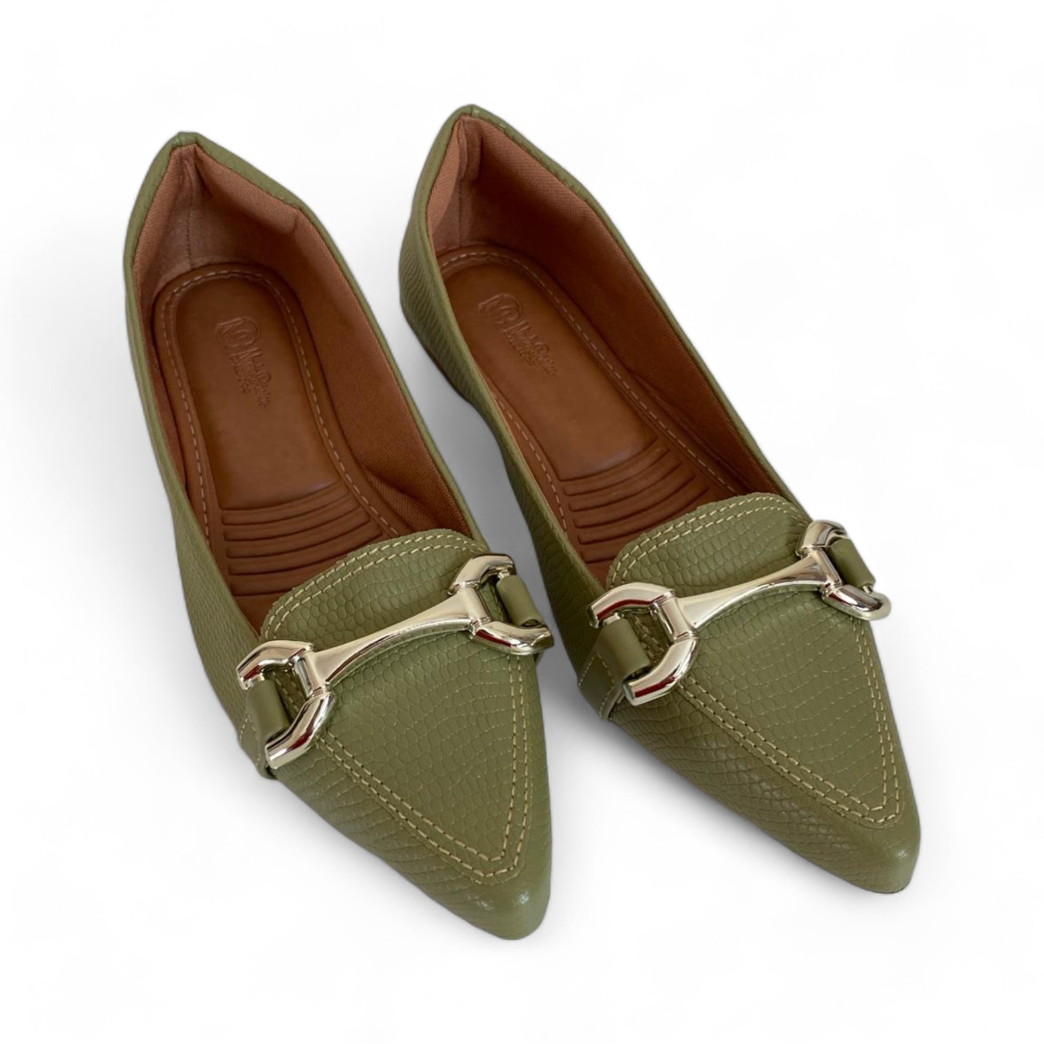 Zapatos verde calidad