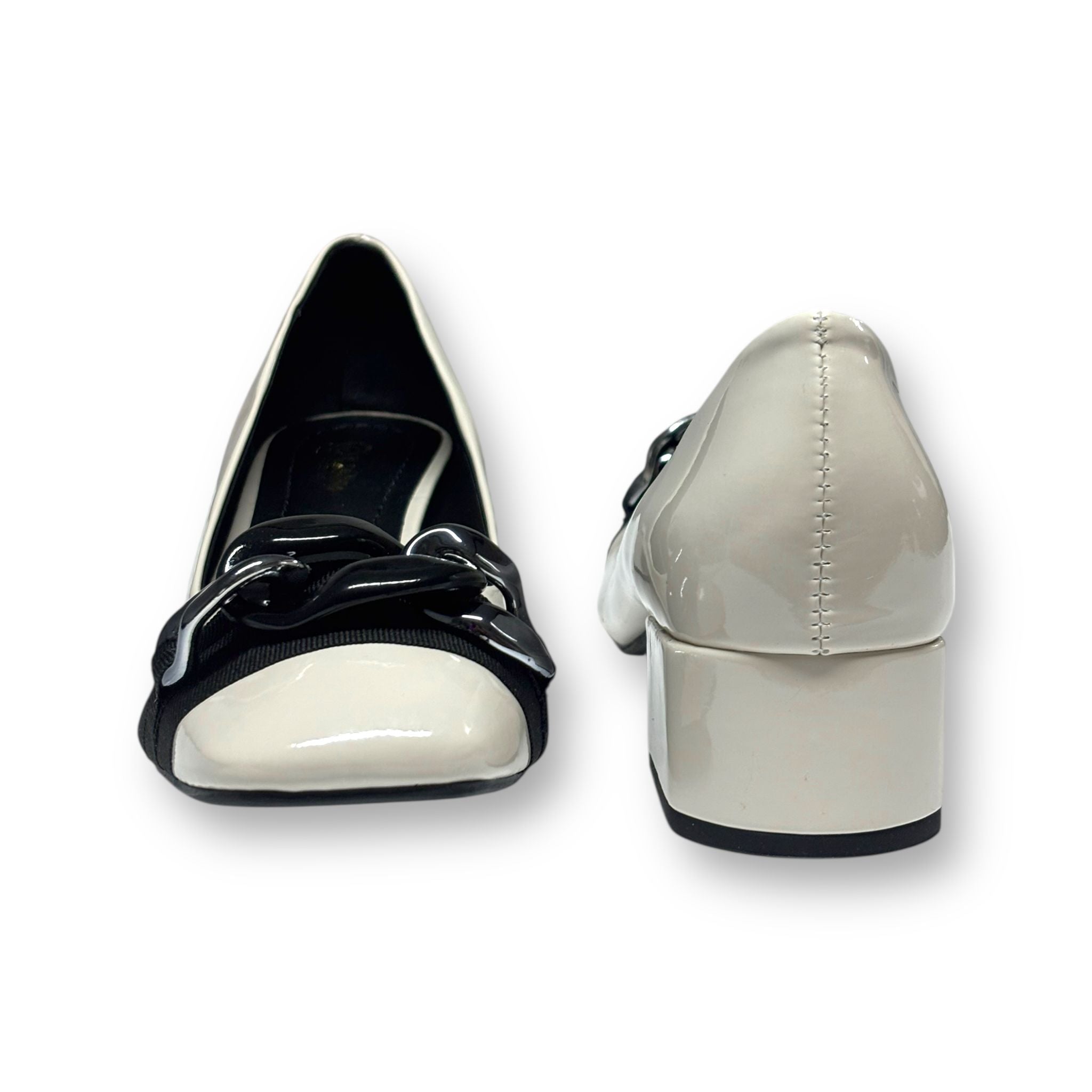 Zapatos punta cuadrada