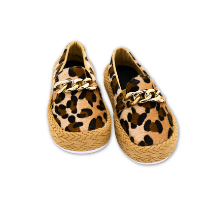 Zapatilla SliP On infantil Animal print con cadena|NadaBasico Calzados