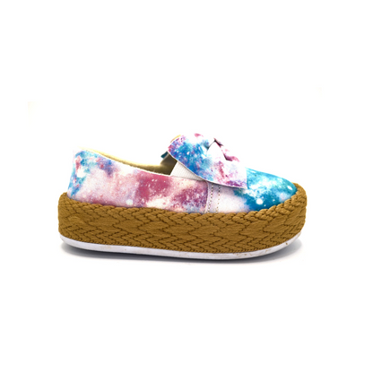 Zapatilla SliP On infantil colores con lazo|NadaBasico Calzados