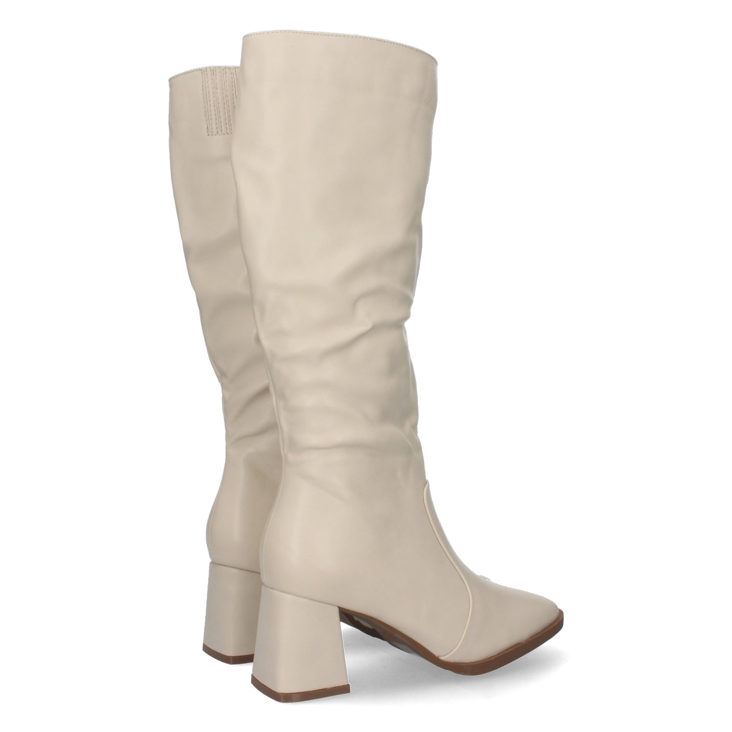 Botas Lisas Beige