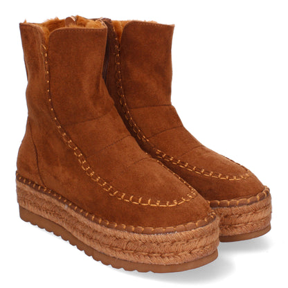 Botines Marrones Plataforma