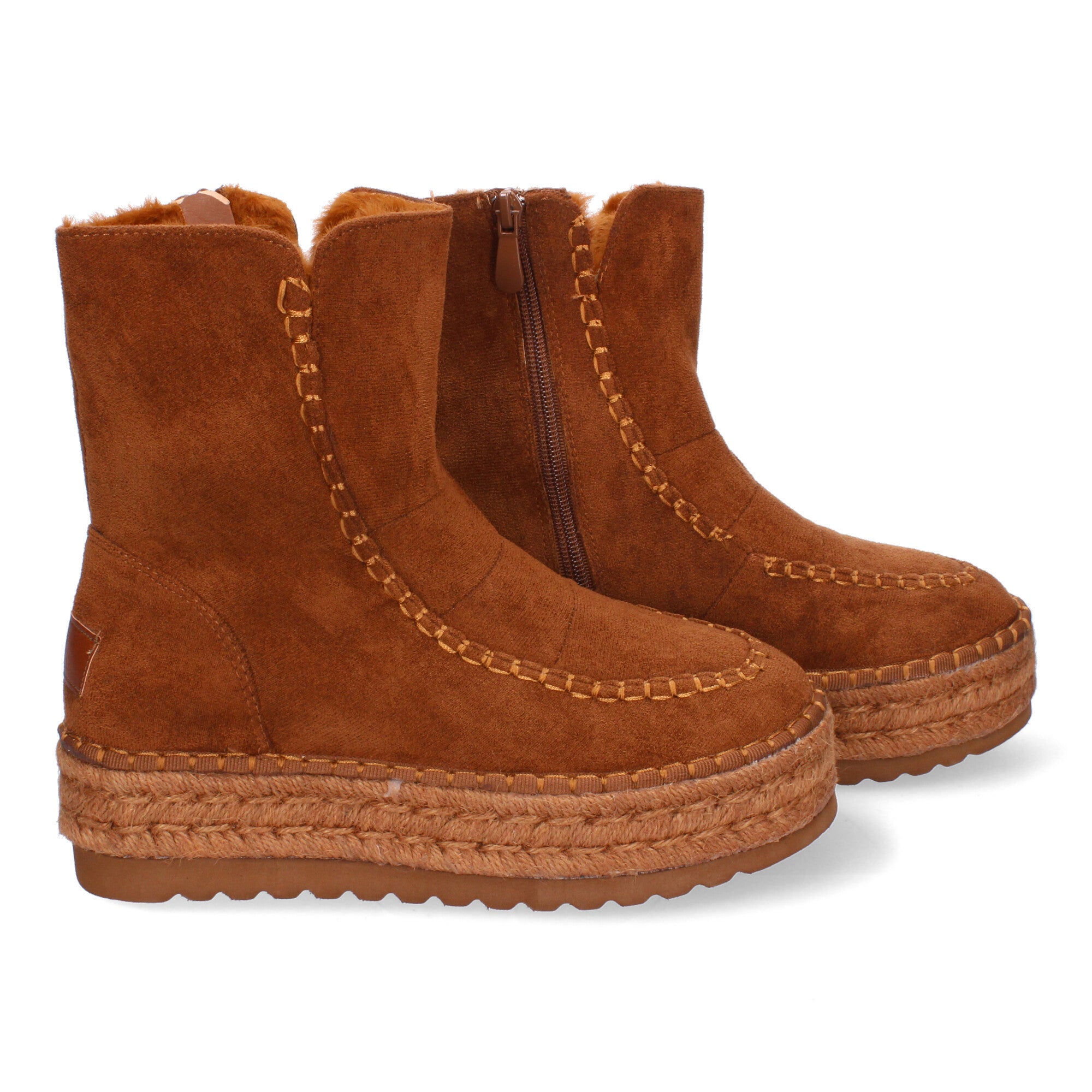 Botines Marrones Plataforma