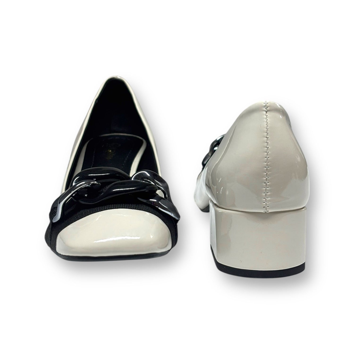 Zapatos punta cuadrada