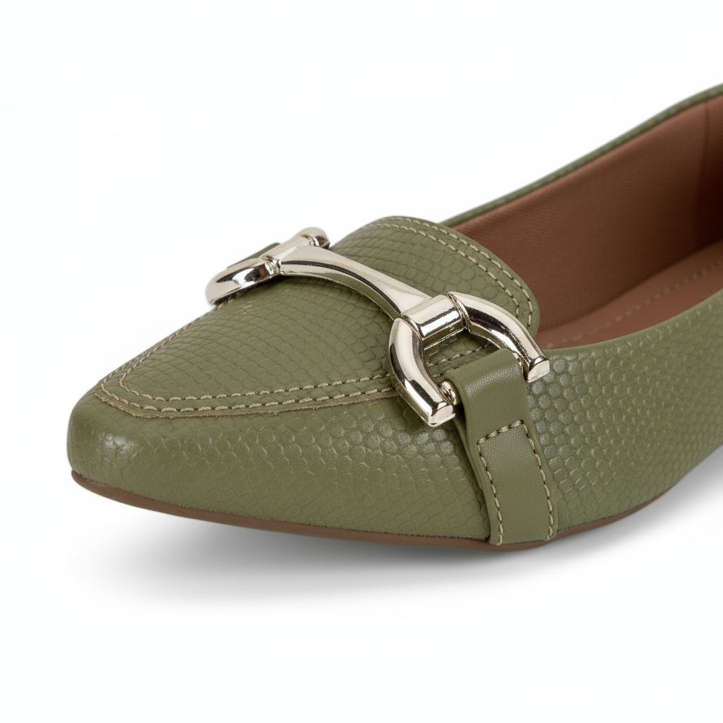 Bailarinas Oliva - Detalle Textura