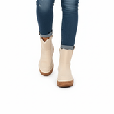 Botines beige - Vista cenital