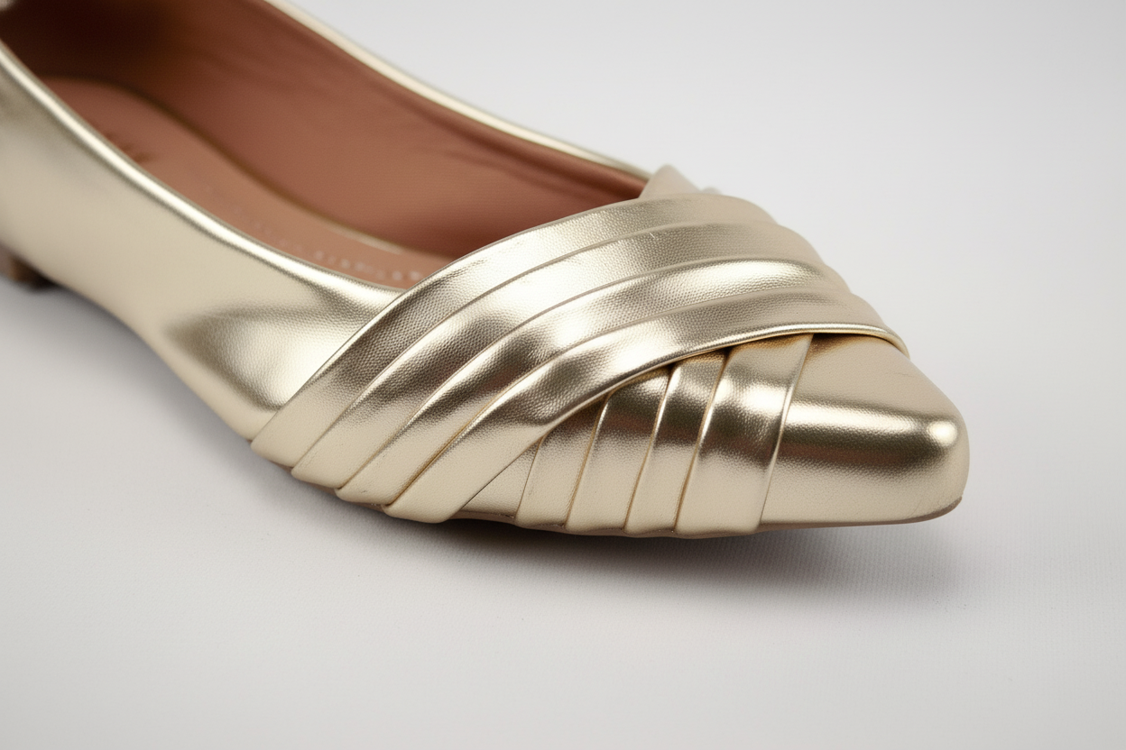 Detalle dorado - Bailarinas LUCIR