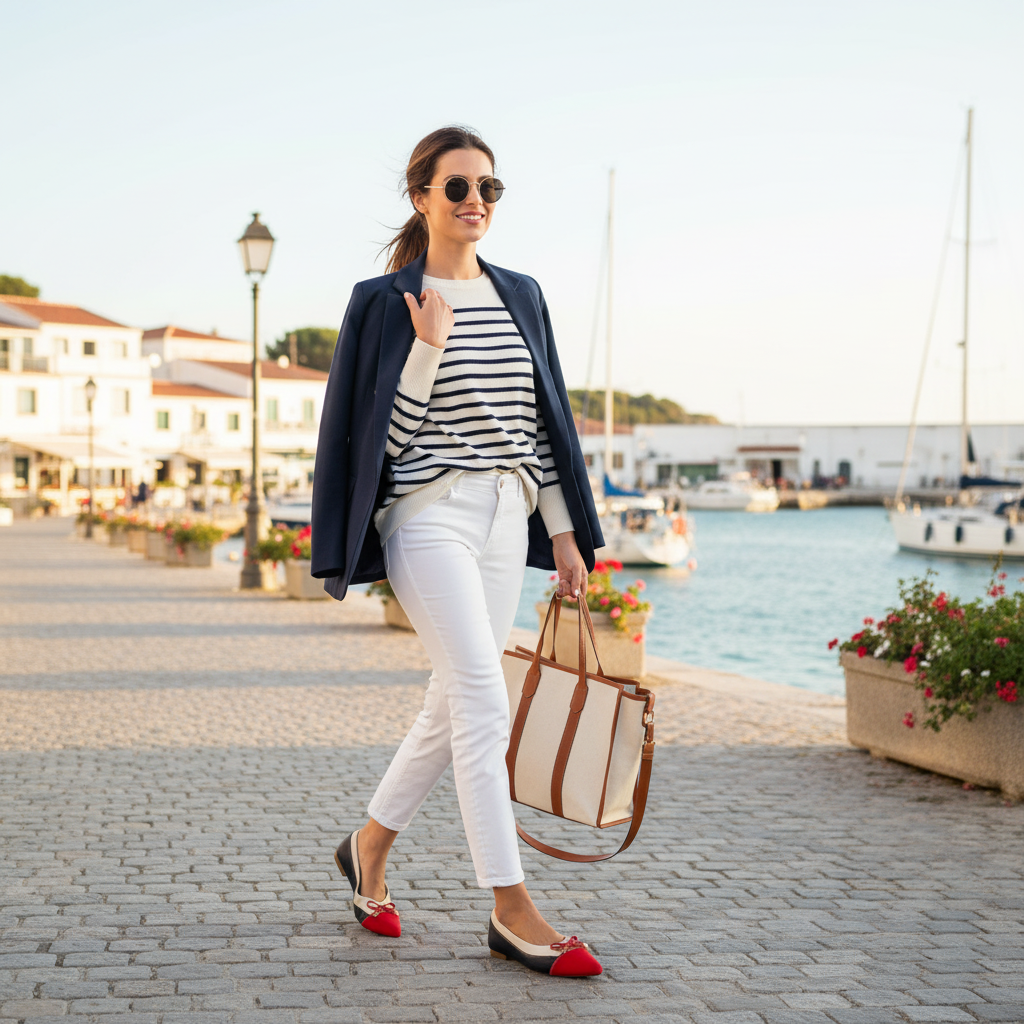 Look náutico completo - Bailarina RUDOLPH