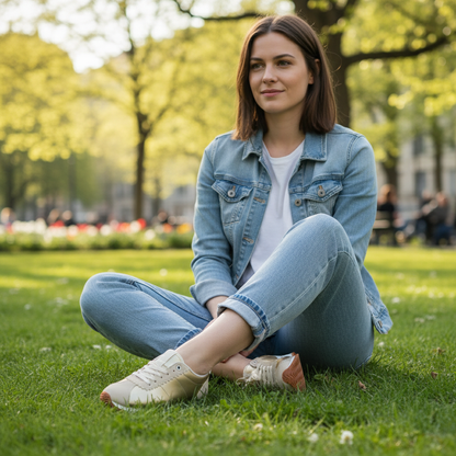 Sneakers Oro - Parque frontal