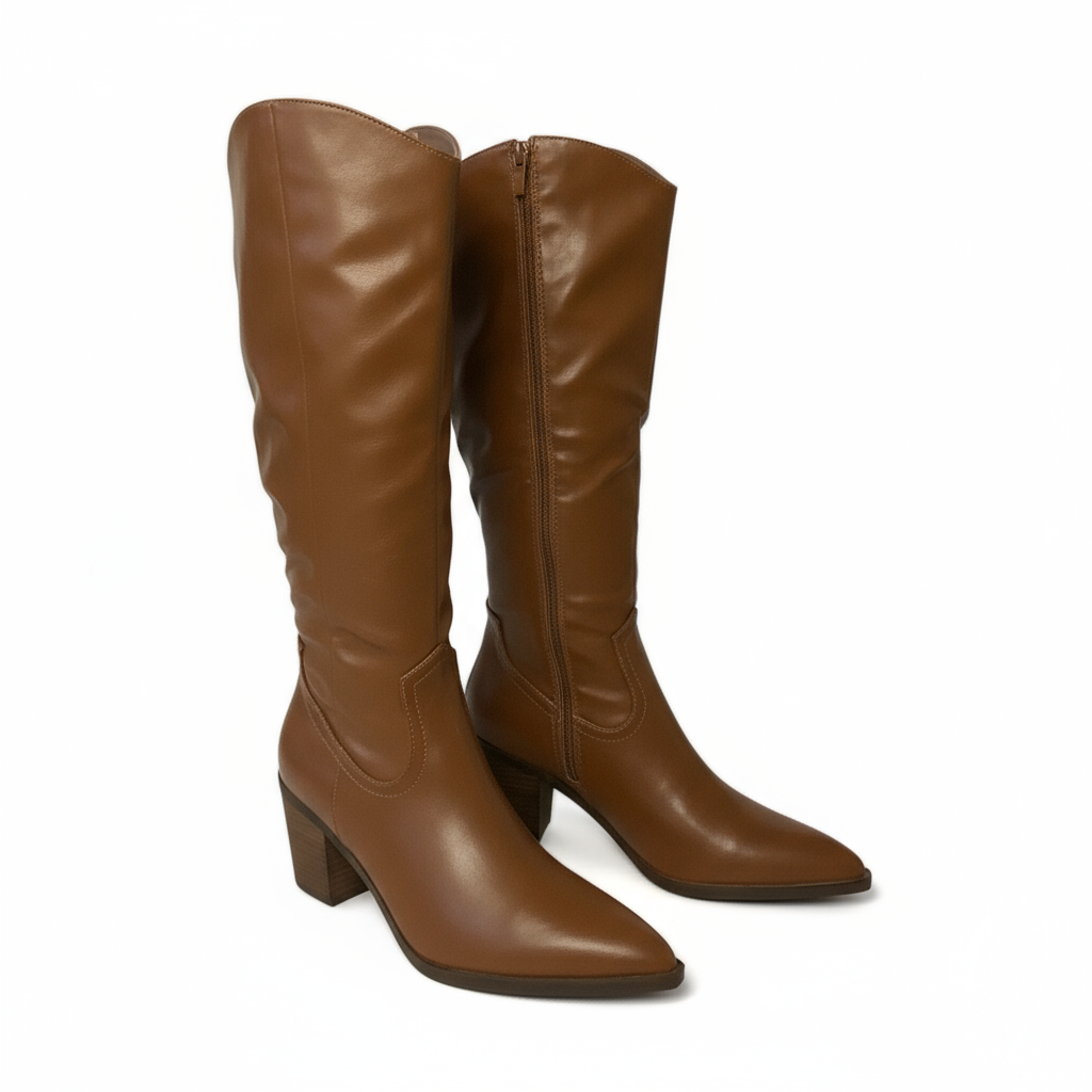 Vista lateral - Botas Kaki