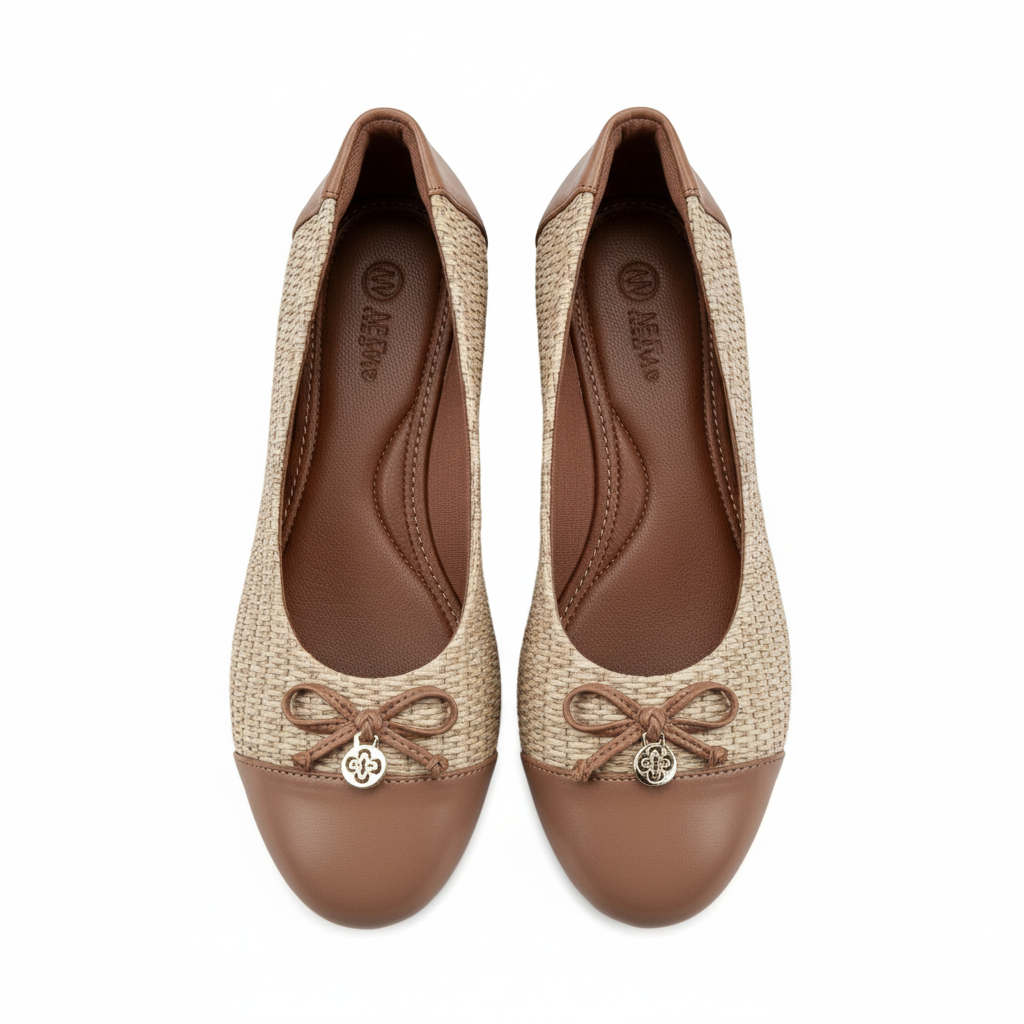 Vista superior - Bailarina Rafia