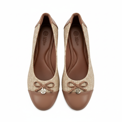 Vista superior - Bailarina Rafia