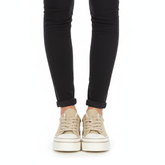 Zapatillas beige - Vista frontal