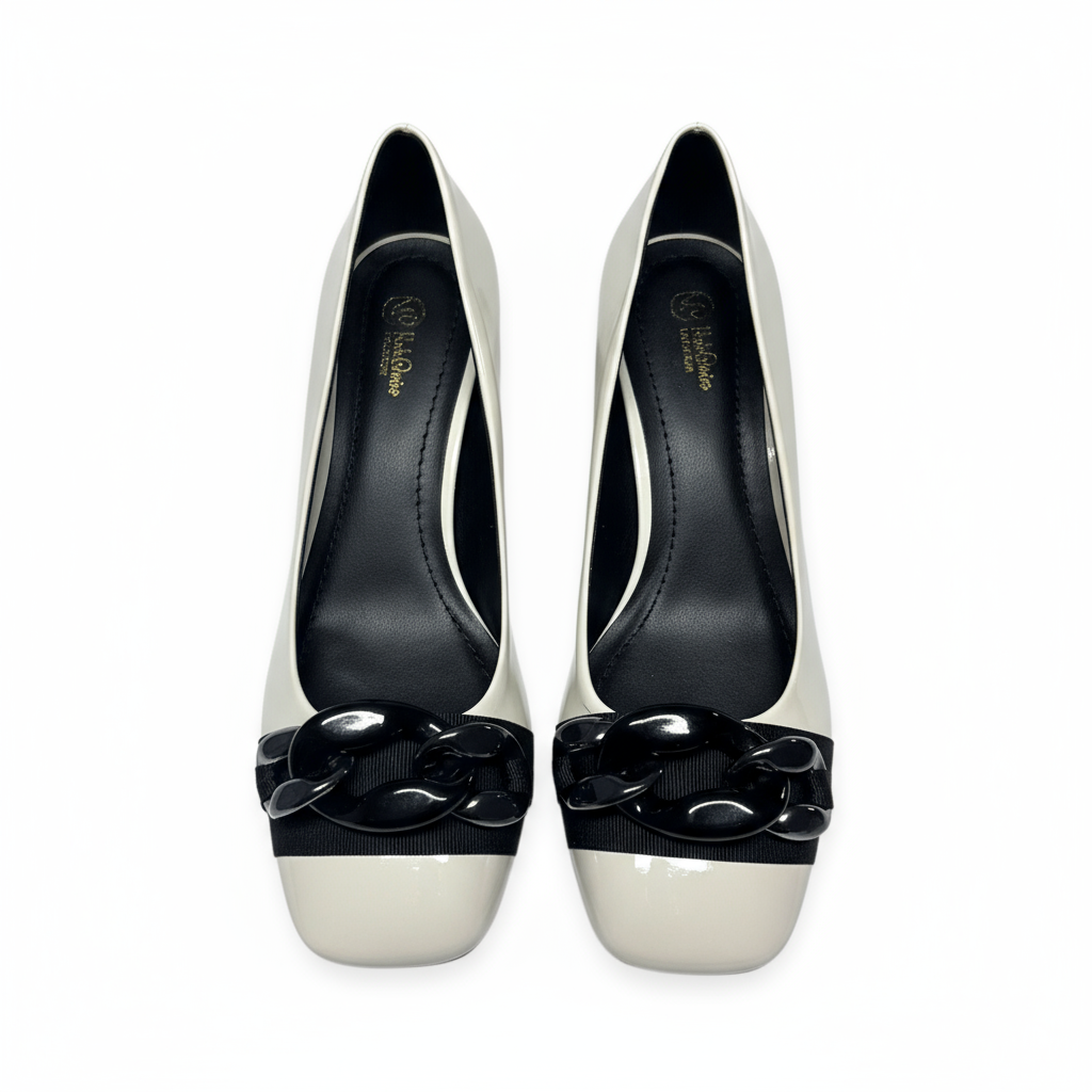 Zapatos Charol Blanco